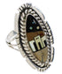 Native American Design Multicolor Southwest Ring Size 5-3/4 WX41511